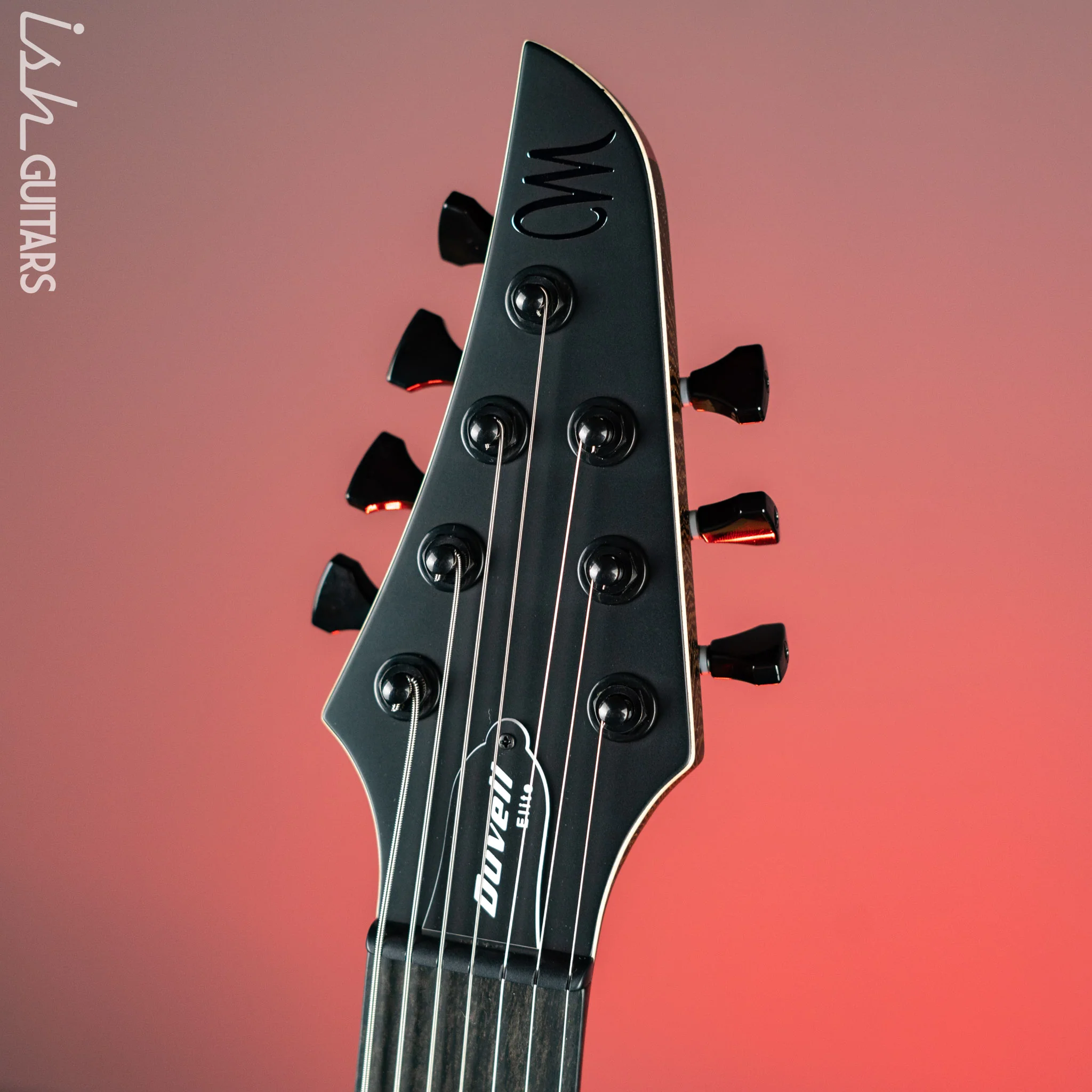 Mayones Duvell Elite 7-String Transparent Dirty Purple Blue Burst Satin - Image 5