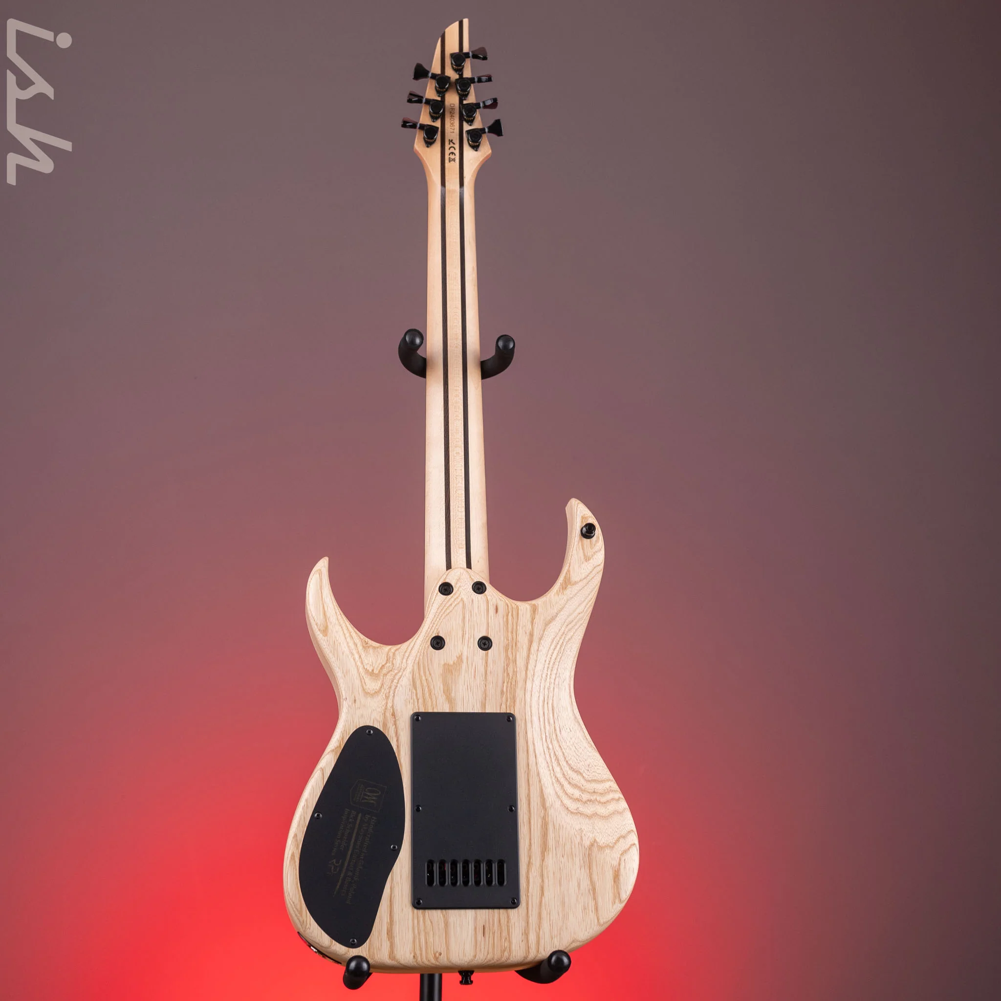 Mayones Duvell RPi Rick Schneider 7-String Evertune Memberberry Purple Metallic - Image 6