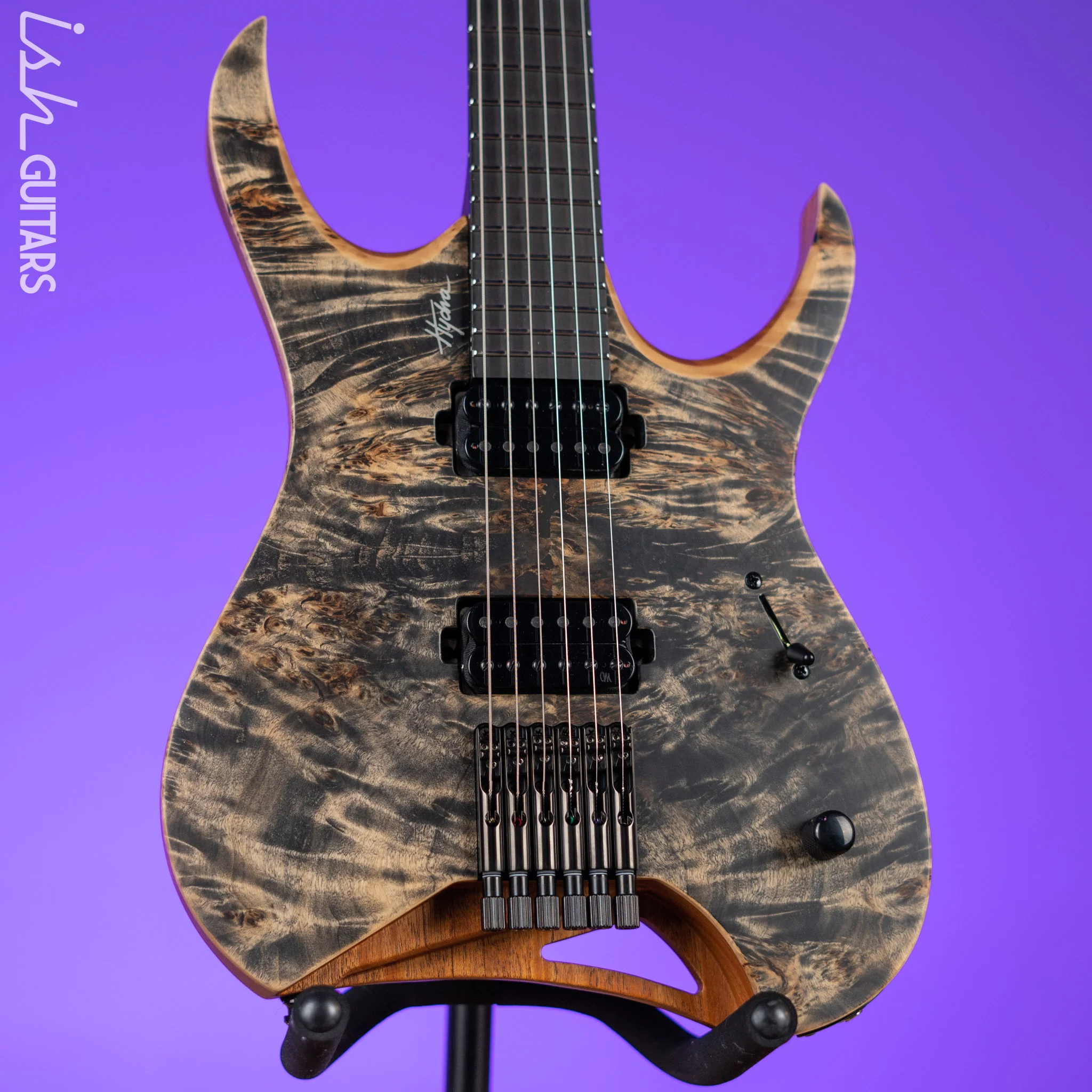 Mayones Hydra Elite 6 Trans Graphite Satine