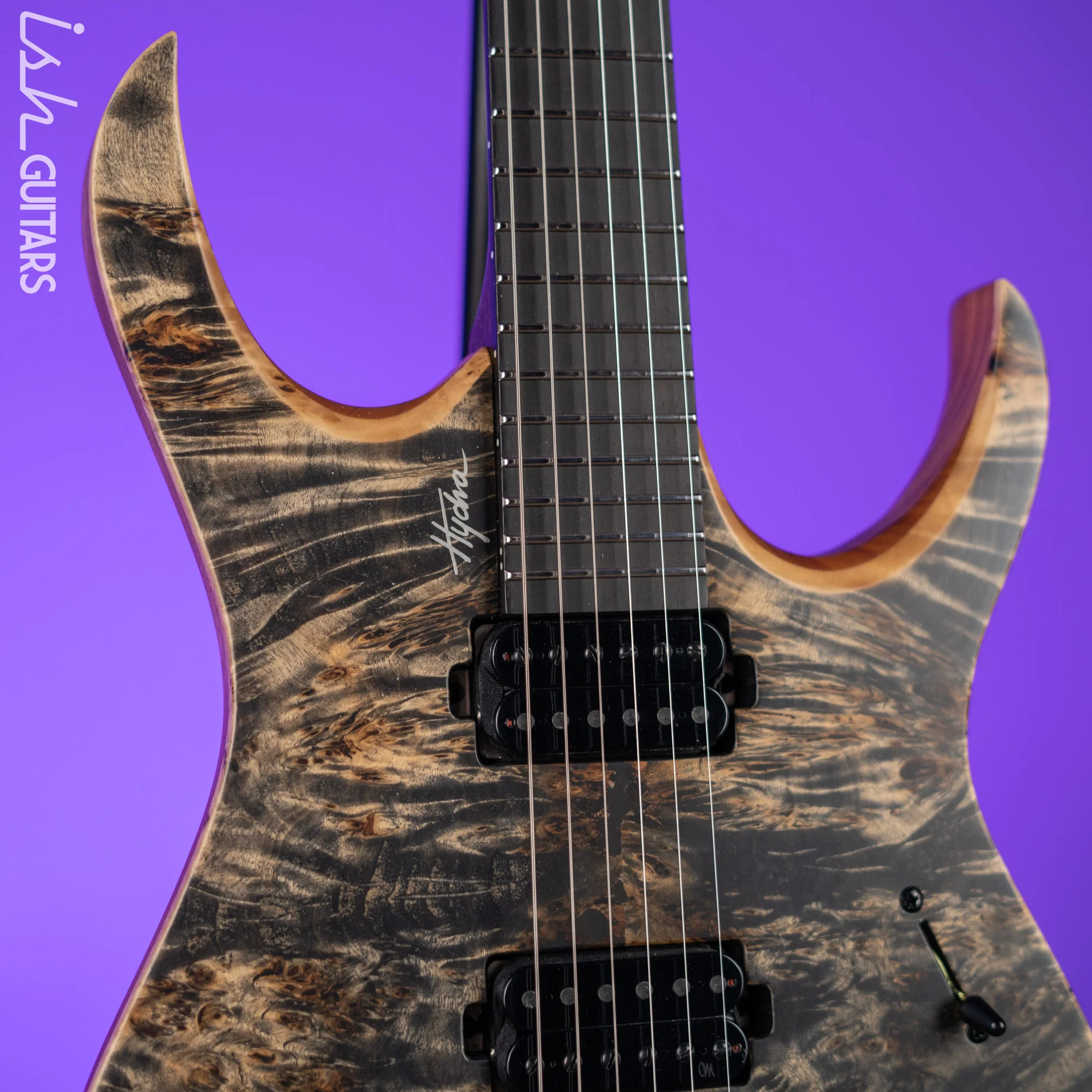 Mayones Hydra Elite 6 Trans Graphite Satine - Image 3