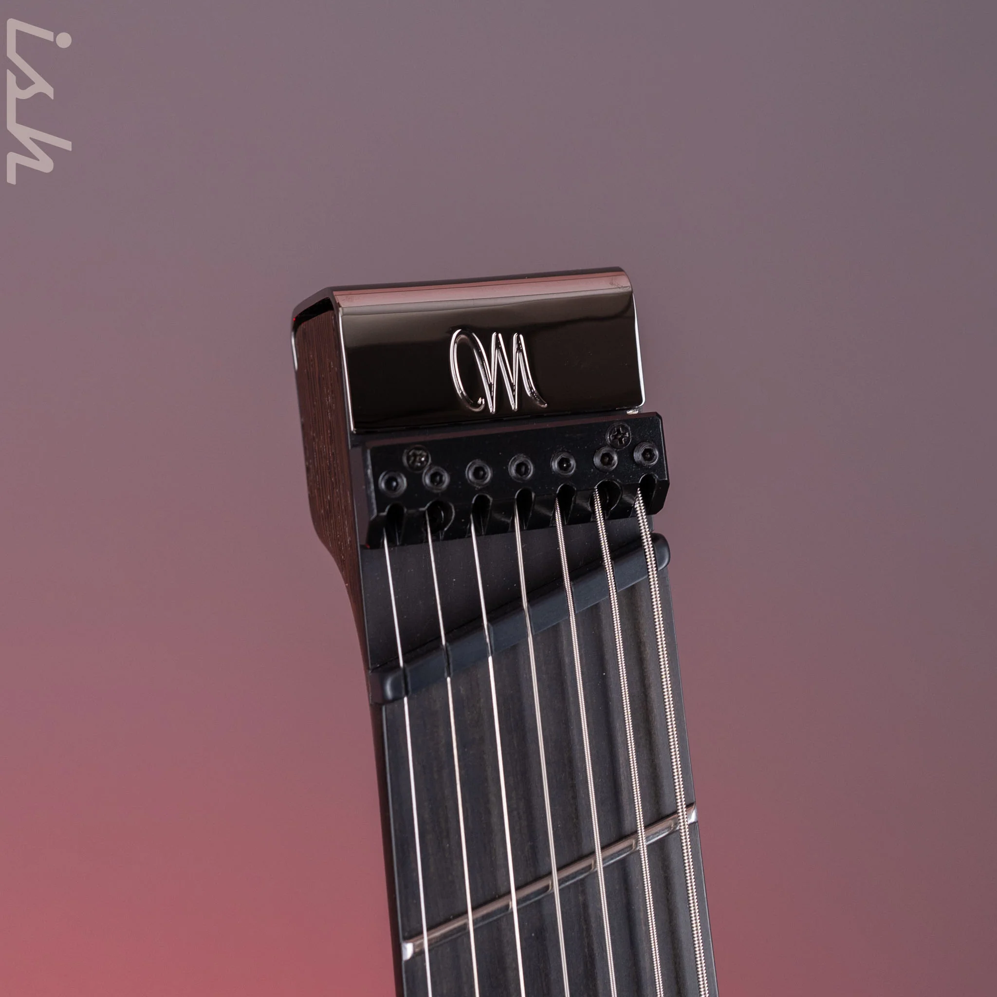 Mayones Hydra Elite VF 7-String Guitar Lefthand Transparent Satin Aquamarine Horizon - Image 5