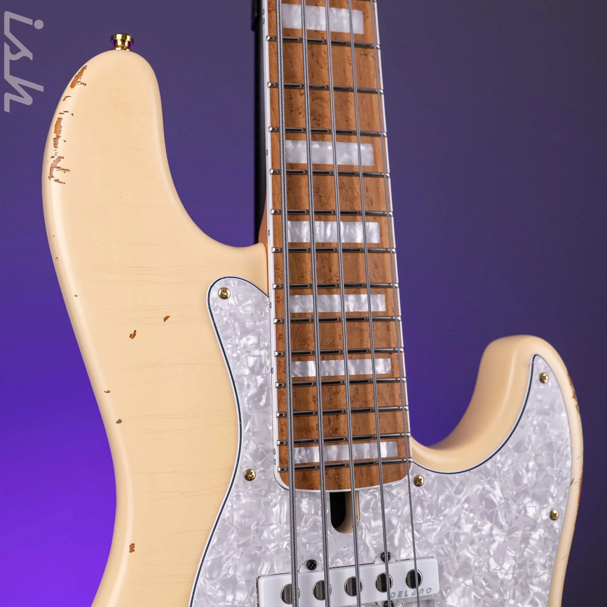 Mayones Jabba 5 Hadrien Feraud Signature Aged Yellow - Image 4