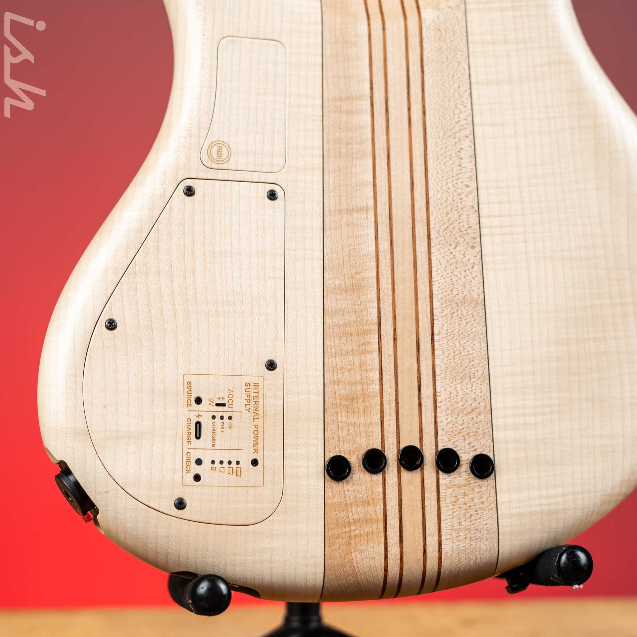 Mayones Patriot 5-String Bass Gaudi-ID 2024 NAMM - Image 11