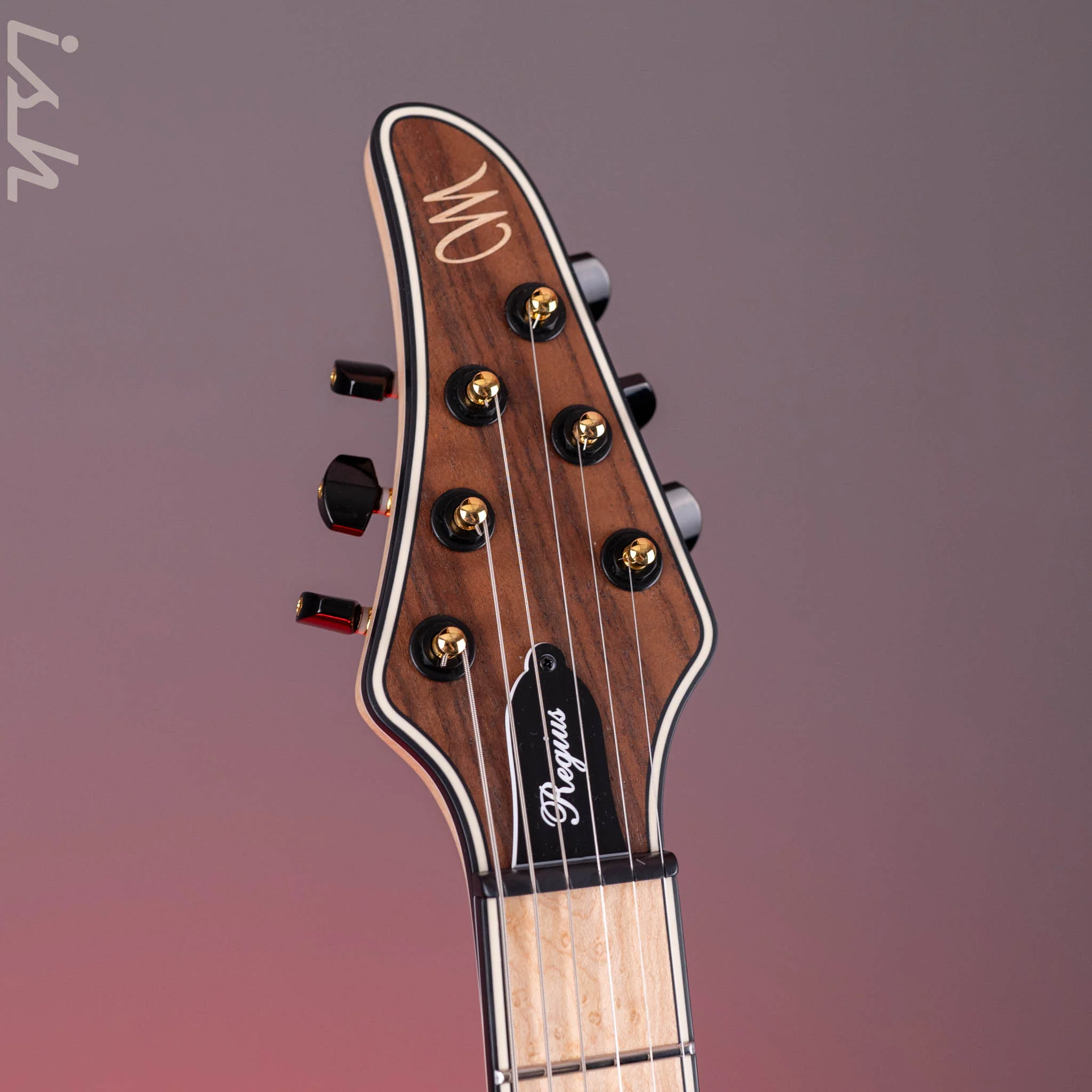 Mayones Regius 6 Electric Guitar Master Grade Curly Walnut - Image 5