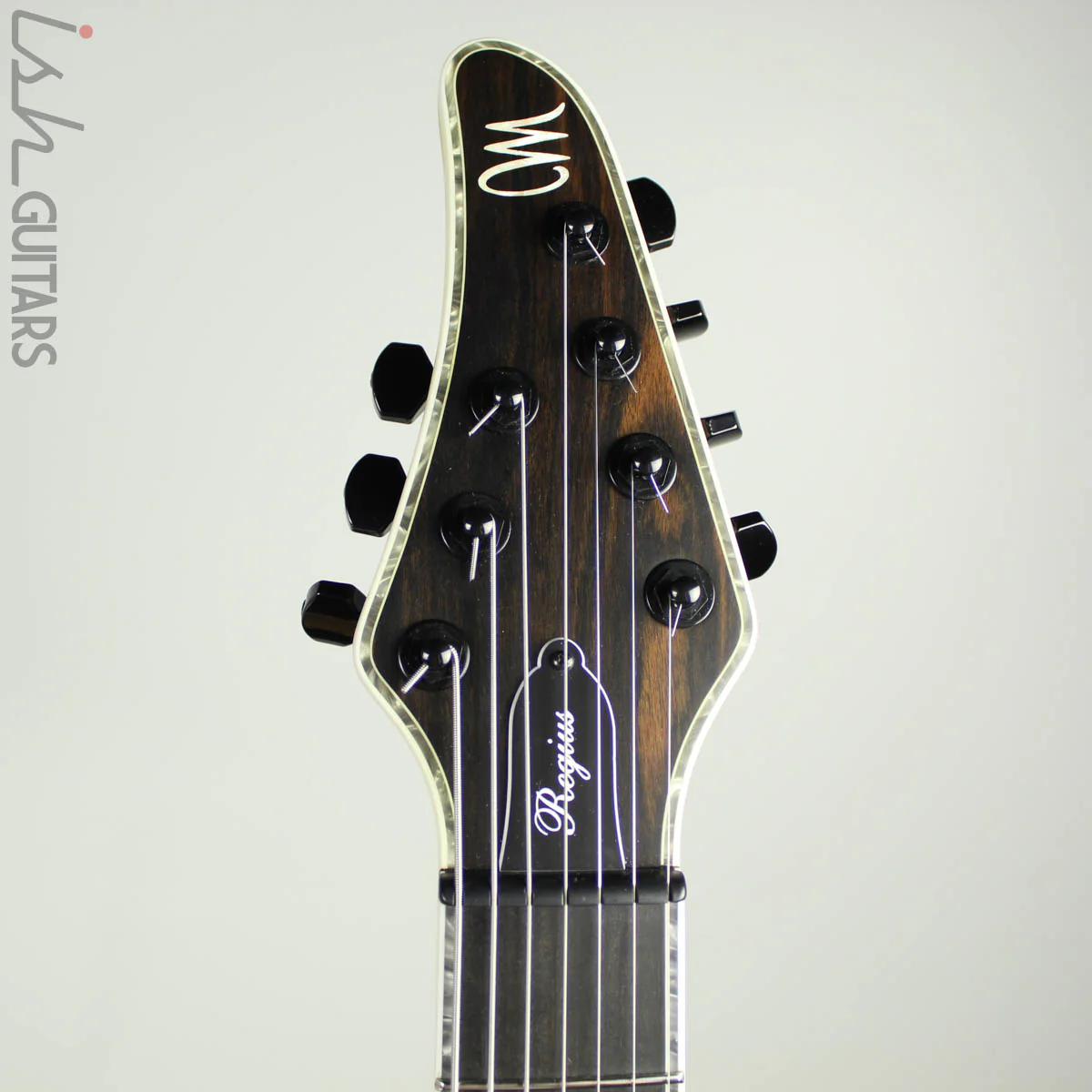 2016 Mayones Regius 7 Custom Macassar Ebony Natural - Image 7