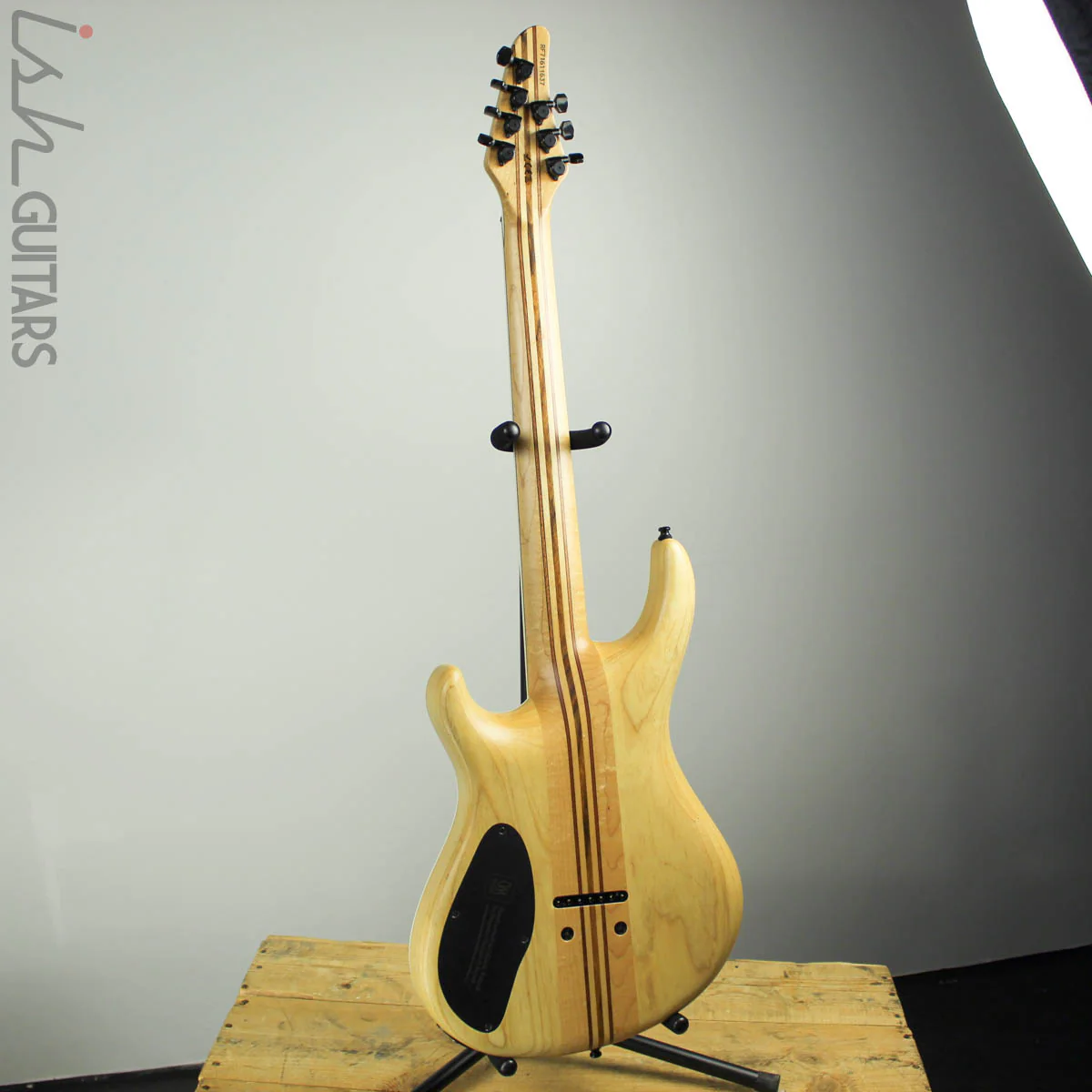 2016 Mayones Regius 7 Custom Macassar Ebony Natural - Image 8