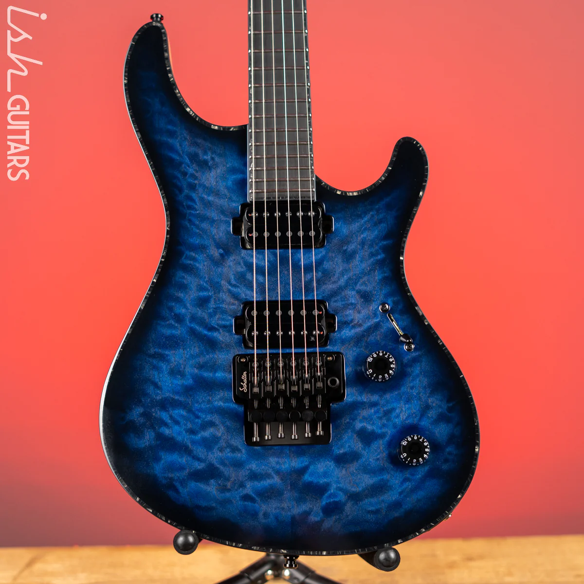 Mayones Regius PRO 6 Trans Dirty-Blue Gloss