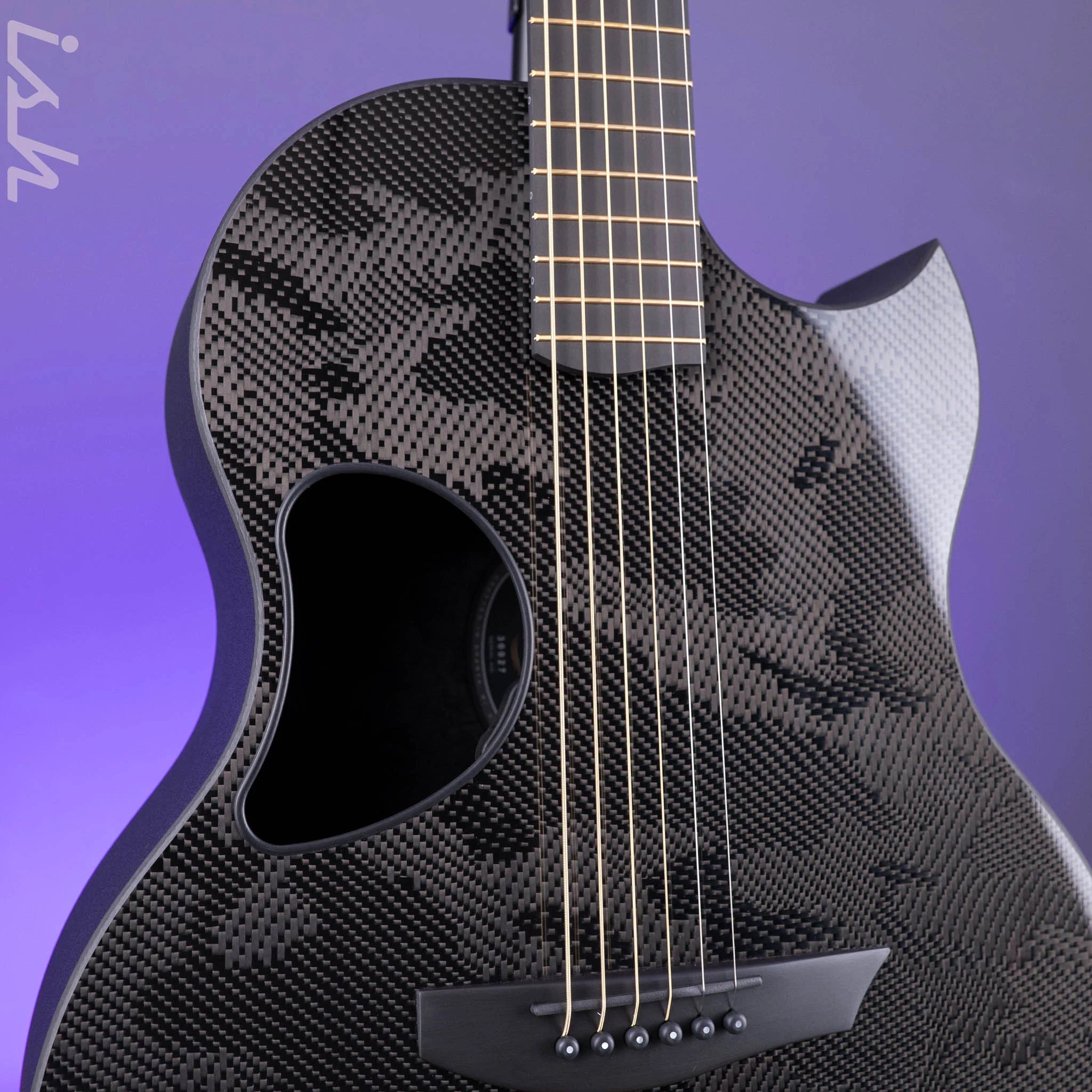 McPherson Carbon Sable Camo Acoustic-Electric Guitar - Image 4