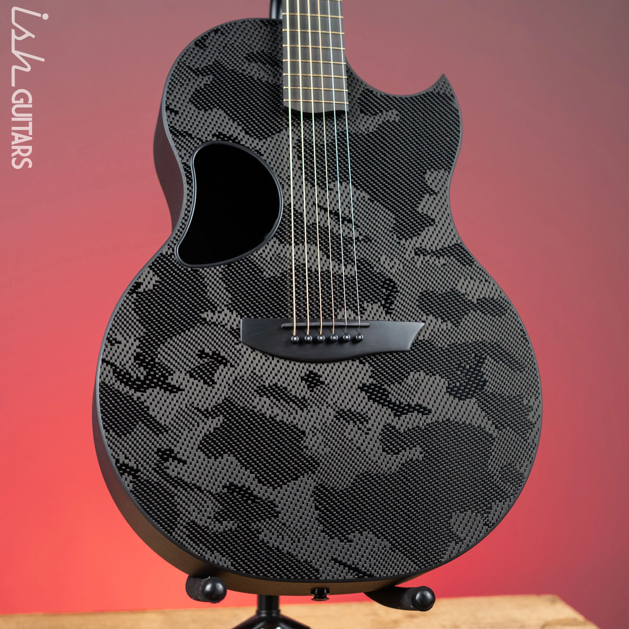 McPherson Sable Carbon Fiber Acoustic Electric Guitar Camo Gloss