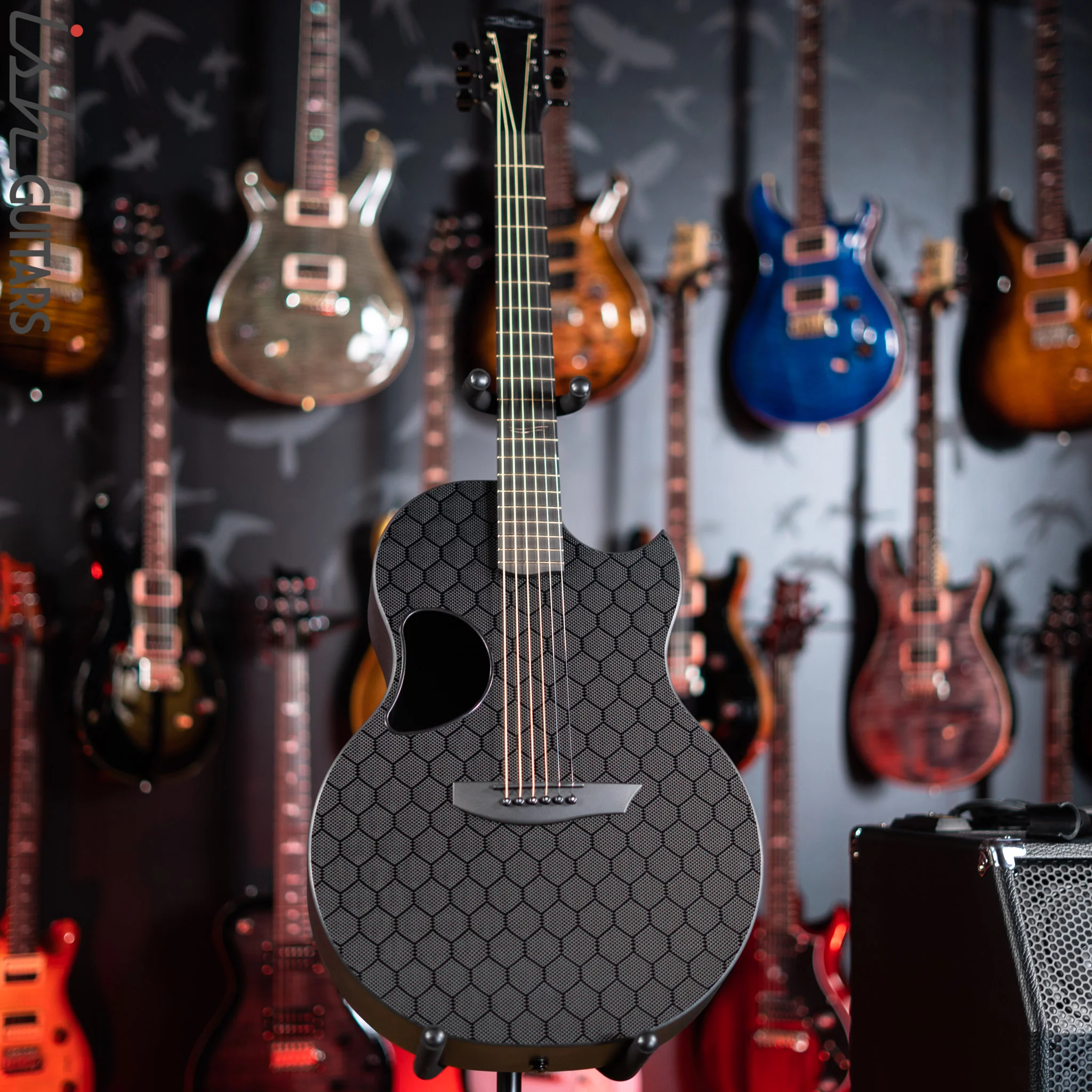 McPherson Sable Carbon Series Acoustic Electric Guitar Honeycomb Black Hardware - Image 2