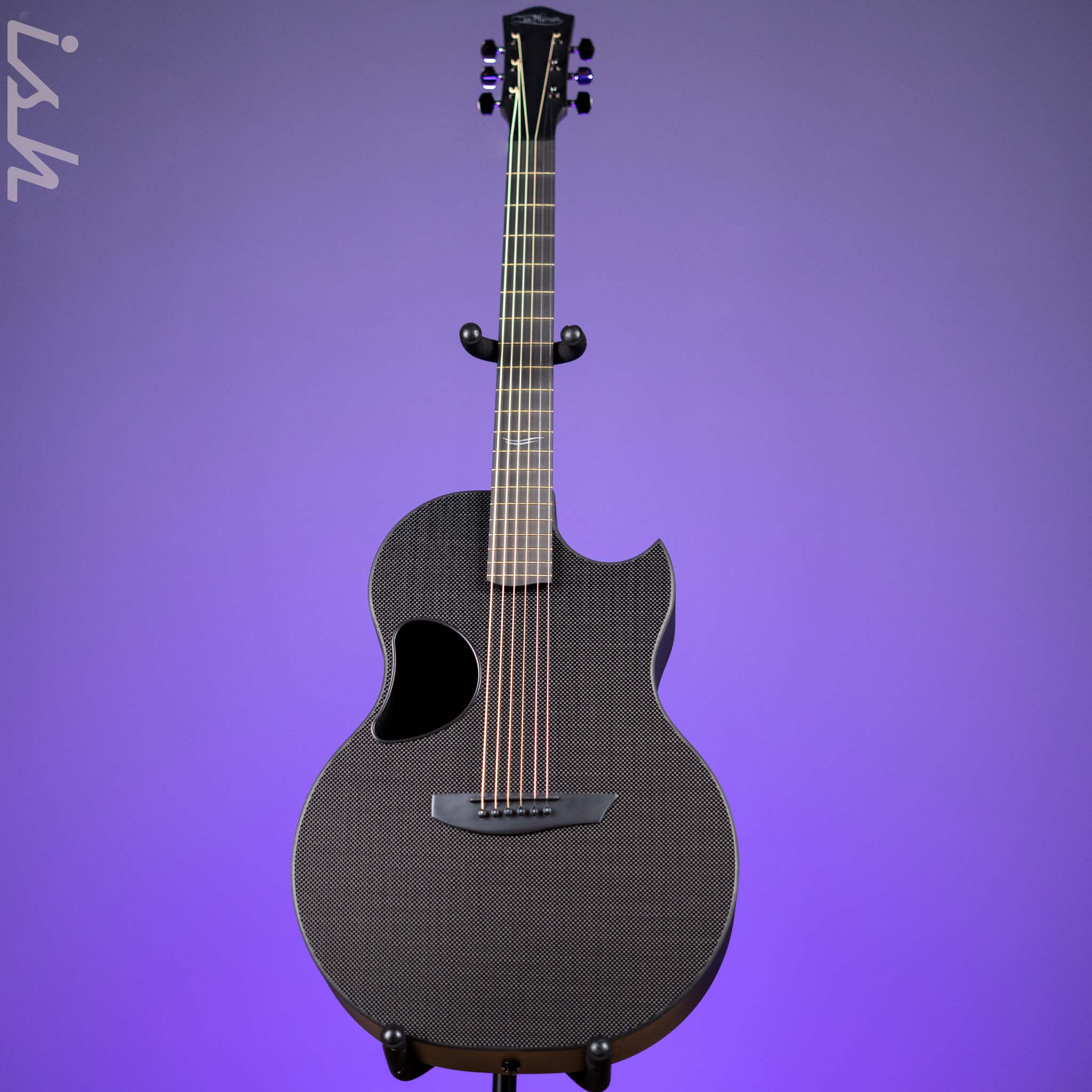 McPherson Sable Standard Carbon Acoustic-Electric Guitar Black Hardware - Image 2