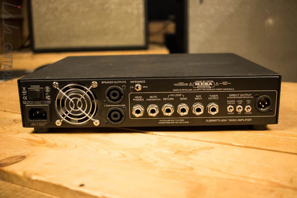 Mesa Boogie Subway D800+ Bass Amp Head - Image 5
