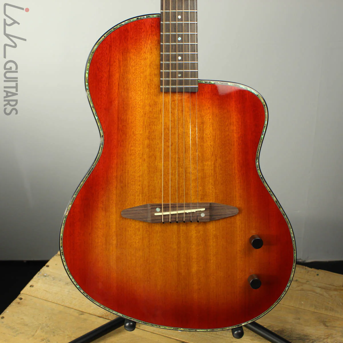 Michael Kelly S6 Rick Turner Sunburst Acoustic Electric Guitar