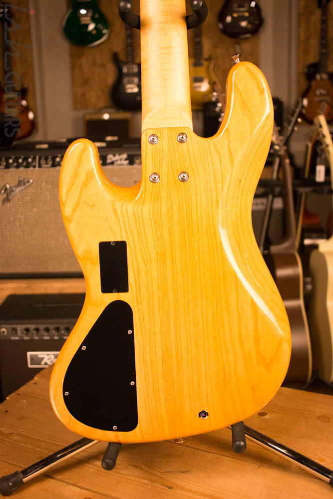 2013 Mike Lull V5 String Jazz Bass Ash Body Maple Neck Bartolini Preamp - Image 7
