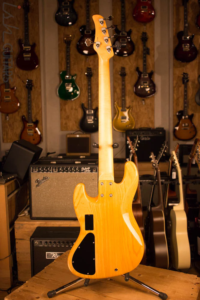 2013 Mike Lull V5 String Jazz Bass Ash Body Maple Neck Bartolini Preamp - Image 8