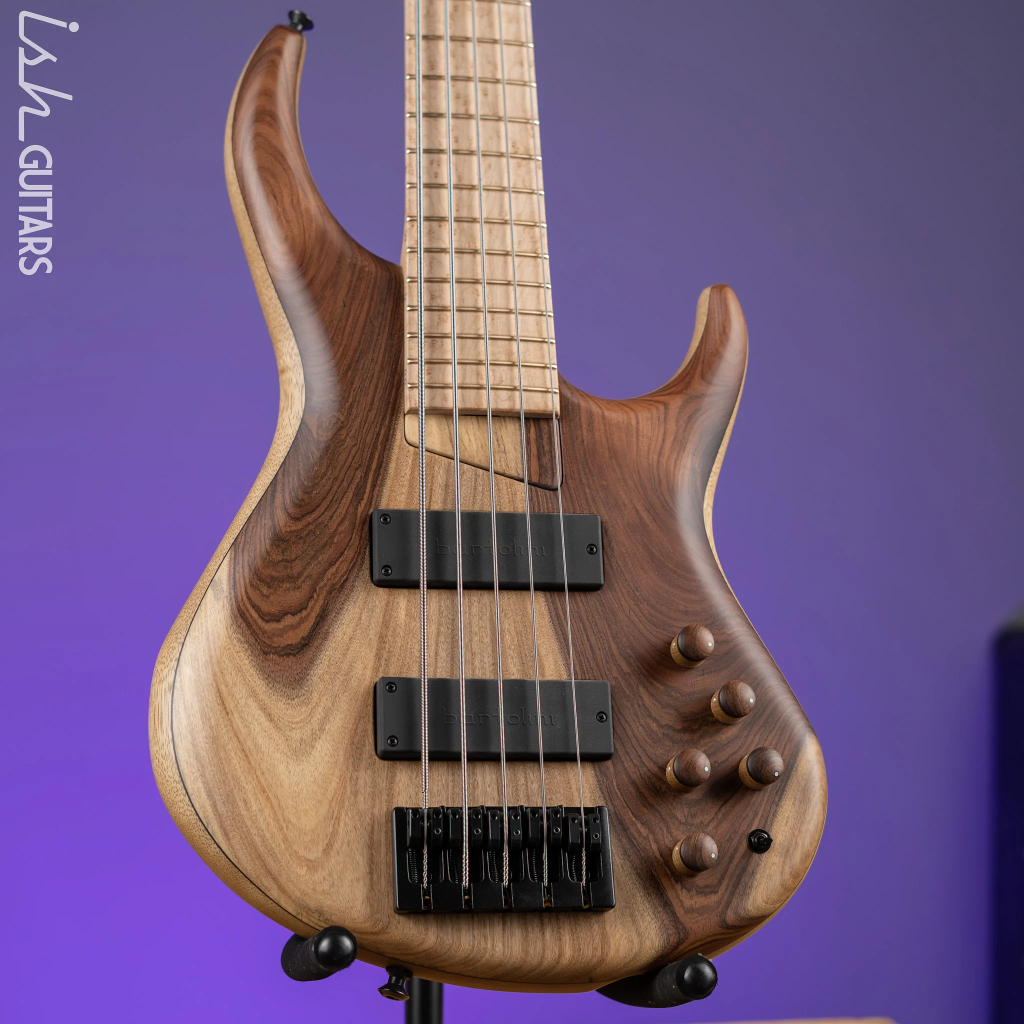 MTD 535-24 5-String Bass Morado 10-Top Natural