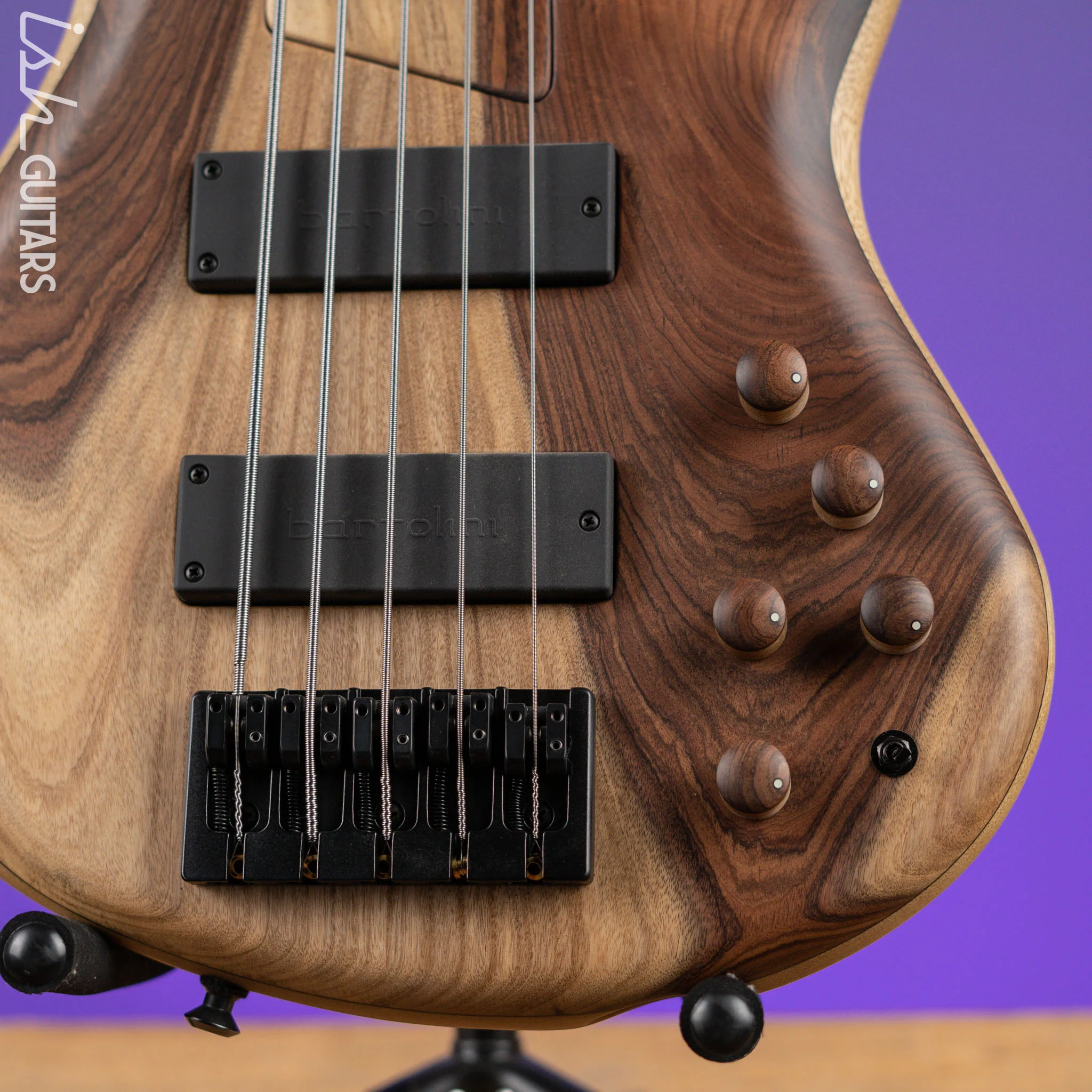 MTD 535-24 5-String Bass Morado 10-Top Natural - Image 5