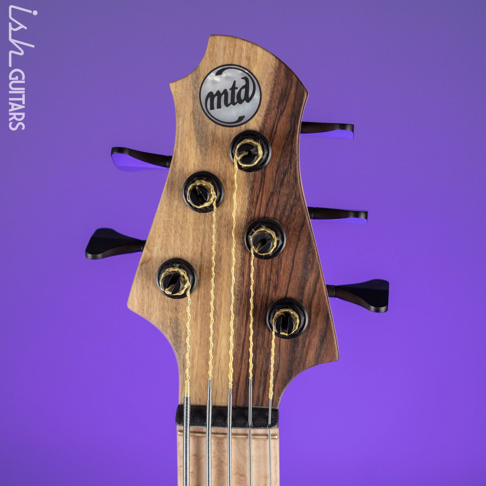 MTD 535-24 5-String Bass Morado 10-Top Natural - Image 6