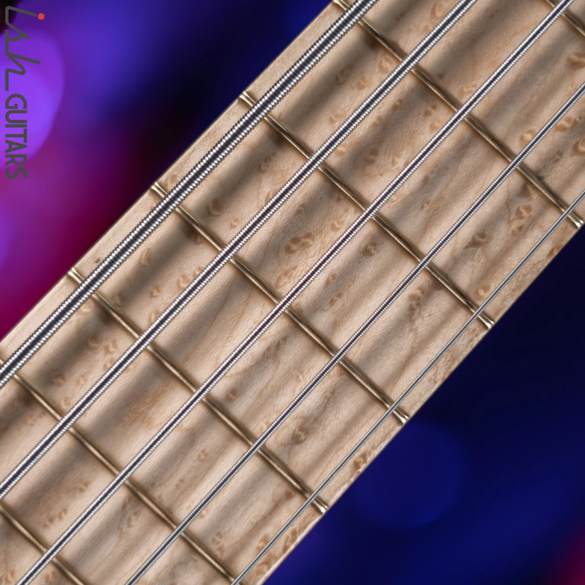 MTD 535-24 Bass Maple Burl Top Amber Burst Satin - Image 5