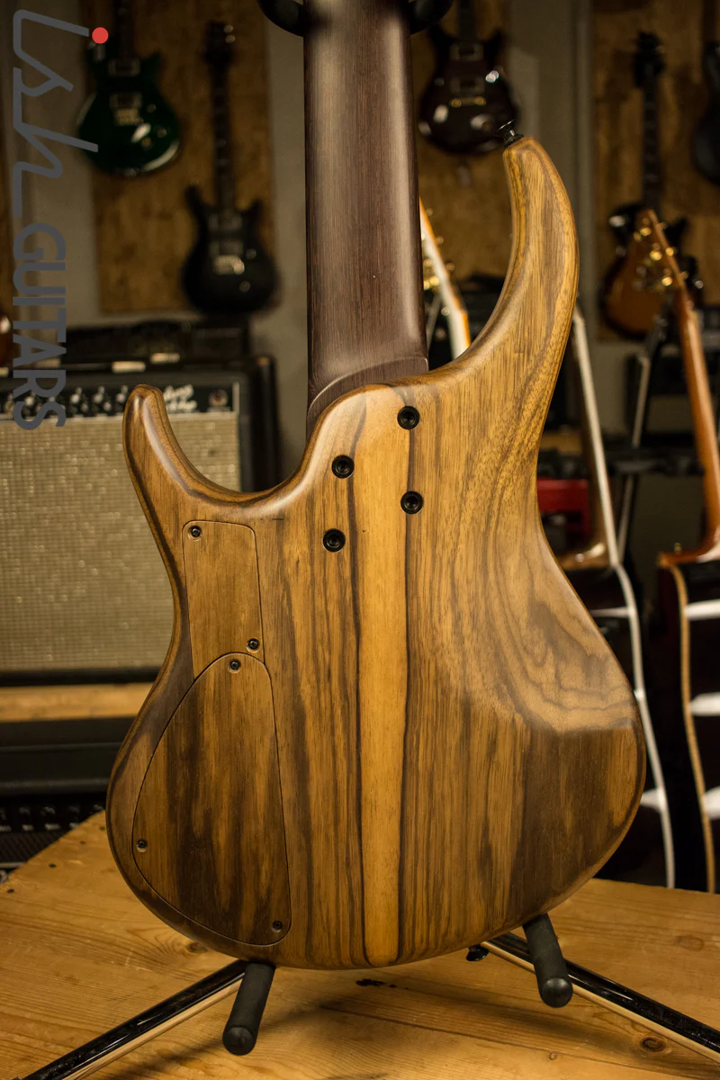 MTD 535-24 Buckeye Burl Bass Guitar - Image 7