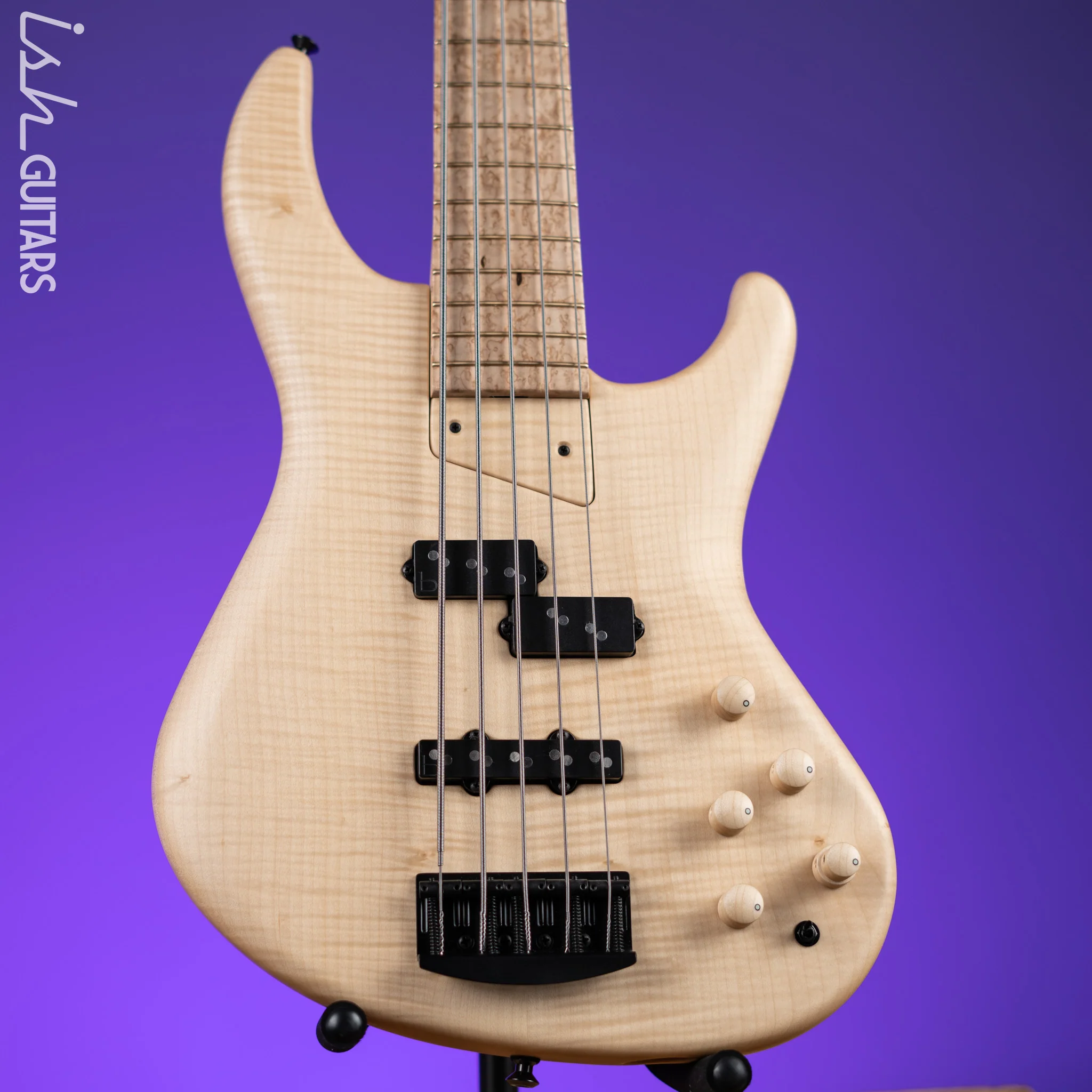MTD Saratoga 5 34-21 Natural English Sycamore NAMM 2023