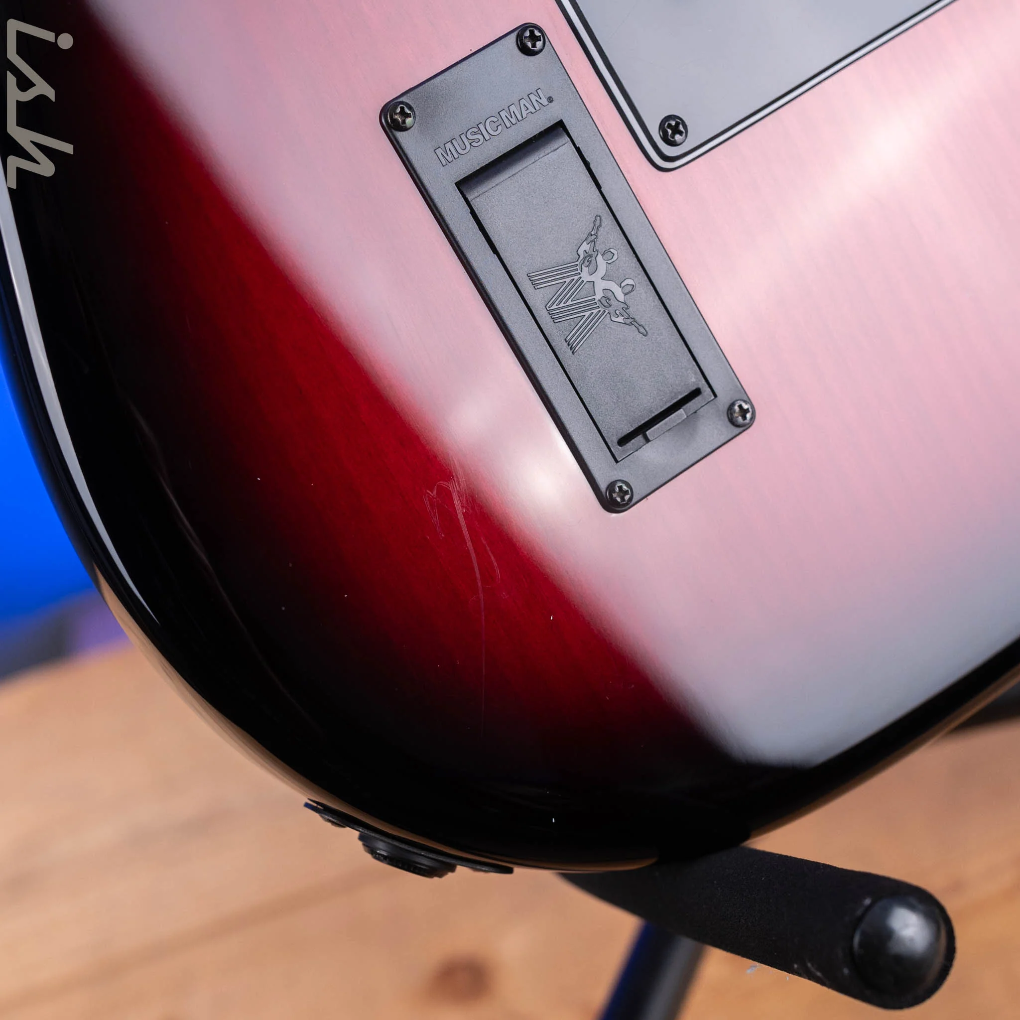 2022 Ernie Ball Music Man Cutlass HT SSS Raspberry Burst - Image 12