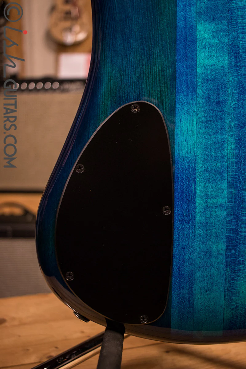 NAMM Spector NS-2 Bahama Blue Gloss Bass Guitar - Image 10