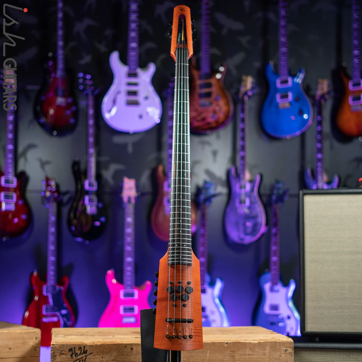 NS Design CR5 Fretted OMNI 5 String Stand up Bass - Image 2