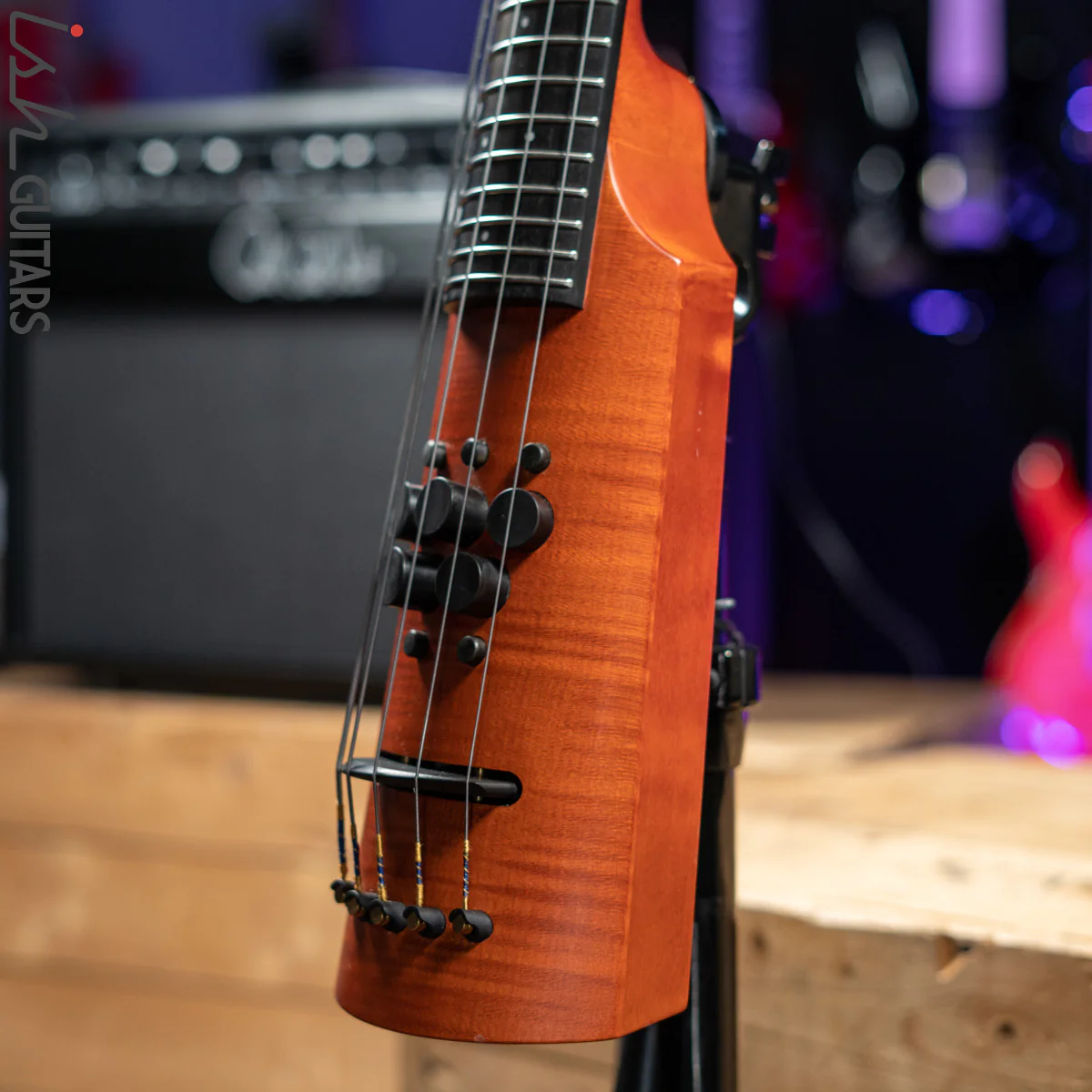 NS Design CR5 Fretted OMNI 5 String Stand up Bass - Image 6