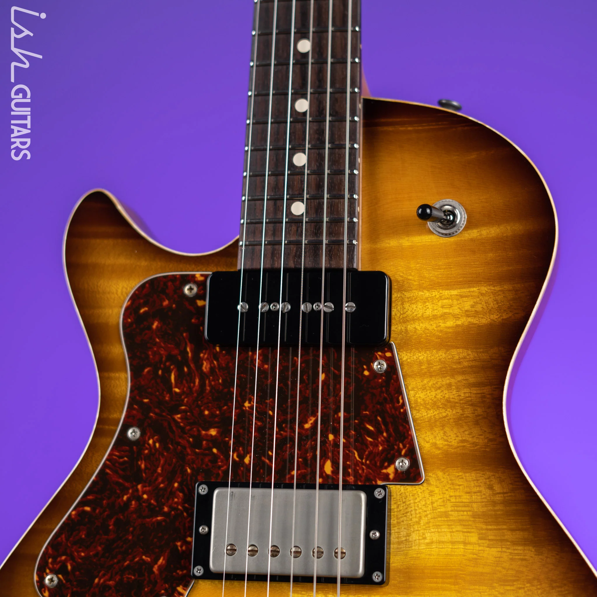 Patrick James Eggle Macon Special Lefty Tobacco Burst - Image 3