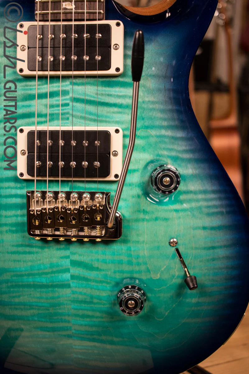 Paul Reed Smith Custom 24 Custom Color "Trippy Aqua Burst" - Image 4