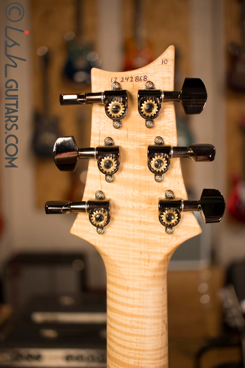 Paul Reed Smith PRS Custom 24 Semi-Hollow Wood Library Quilt Swamp Ash Charcoal - Image 10