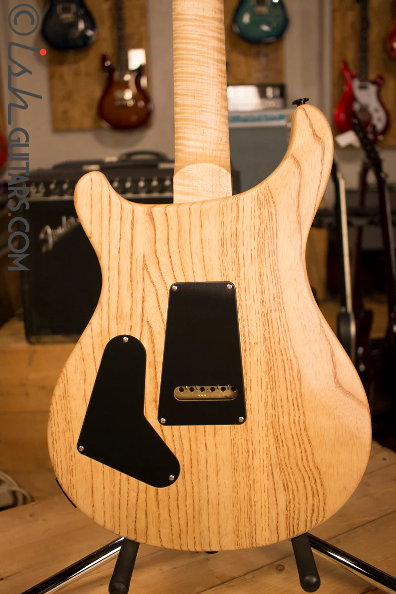 Paul Reed Smith PRS Custom 24 Semi-Hollow Wood Library Quilt Swamp Ash Charcoal - Image 8