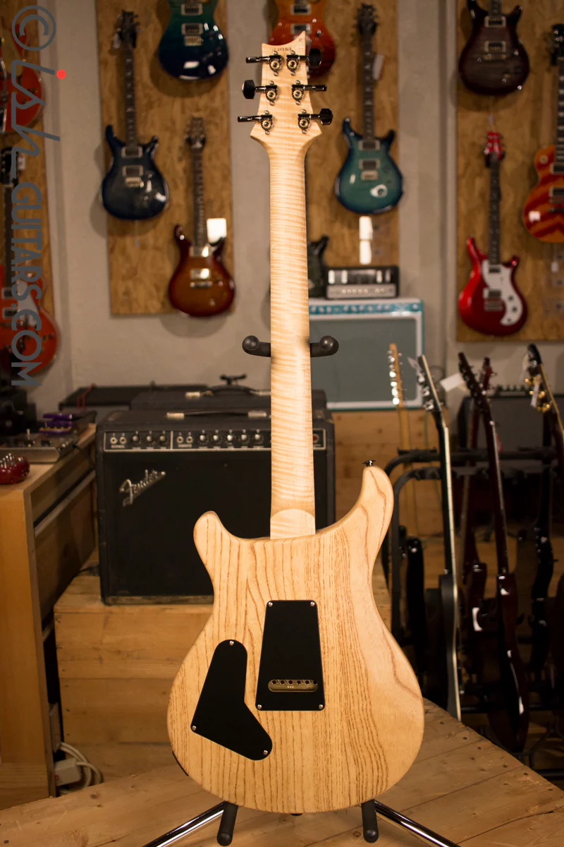 Paul Reed Smith PRS Custom 24 Semi-Hollow Wood Library Quilt Swamp Ash Charcoal - Image 9