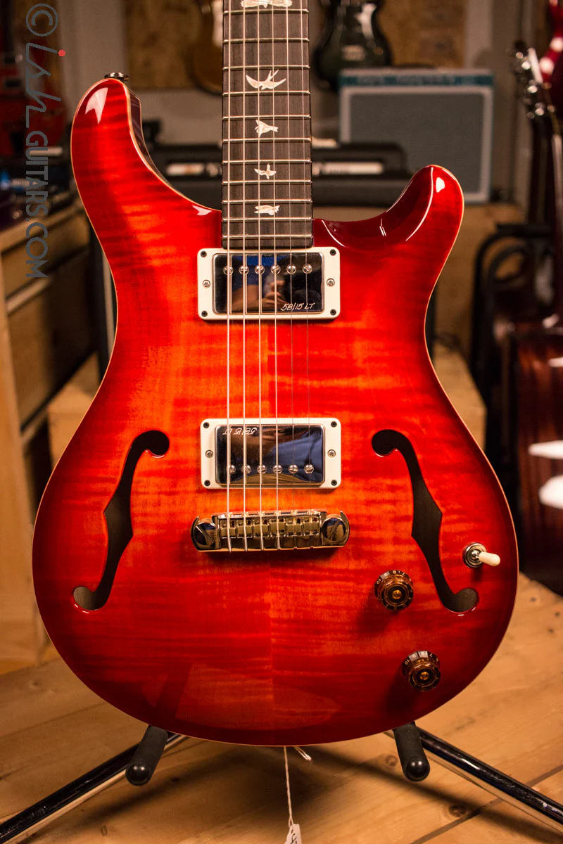 Paul Reed Smith PRS Hollowbody II HBII Blood Orange