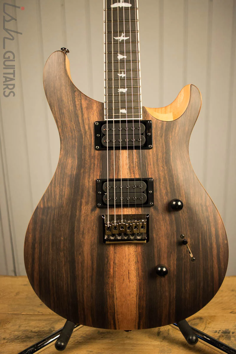 Paul Reed Smith PRS Mark Holcomb SE Macassar Ebony Natural Satin Ish Guitars Exclusive #22