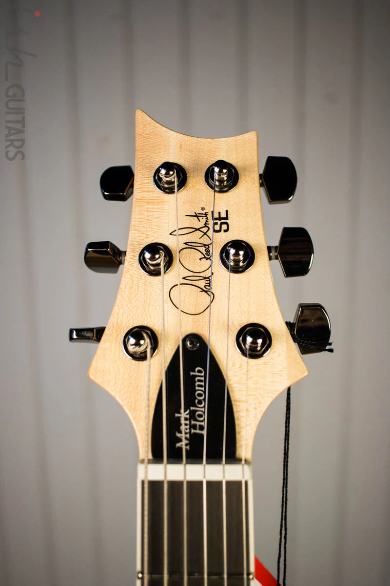 Paul Reed Smith PRS Mark Holcomb SE Quilted Maple Trampas Green Ish Guitars Exclusive #8 - Image 5