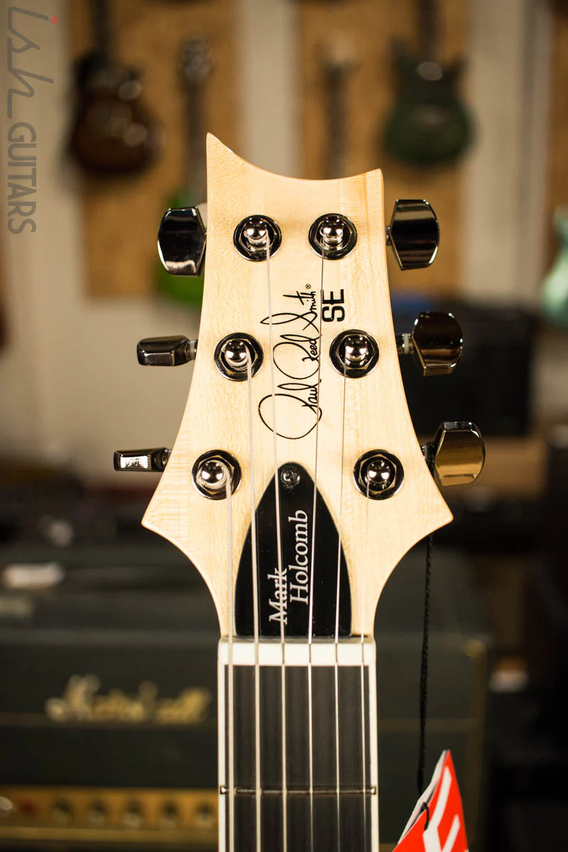 Paul Reed Smith PRS Mark Holcomb SE Quilted Maple Trampas Green Ish Guitars Exclusive (DEMO VIDEO) - Image 5