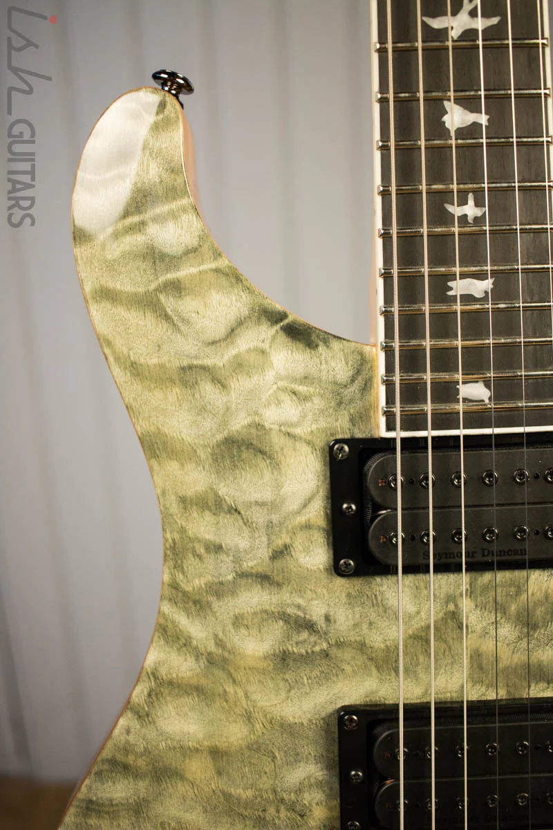 Paul Reed Smith PRS Mark Holcomb SE Quilted Maple Trampas Green Ish Guitars Exclusive #15 (DEMO VIDEO) - Image 3