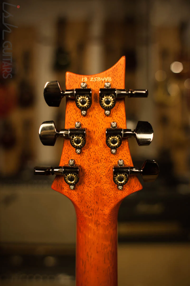 Paul Reed Smith PRS B-Stock McCarty 594 Semi-Hollow Wood Library Korina Neck Ebony Fretboard Korina Back Faded McCarty Sunburst Satin Finish - Image 6