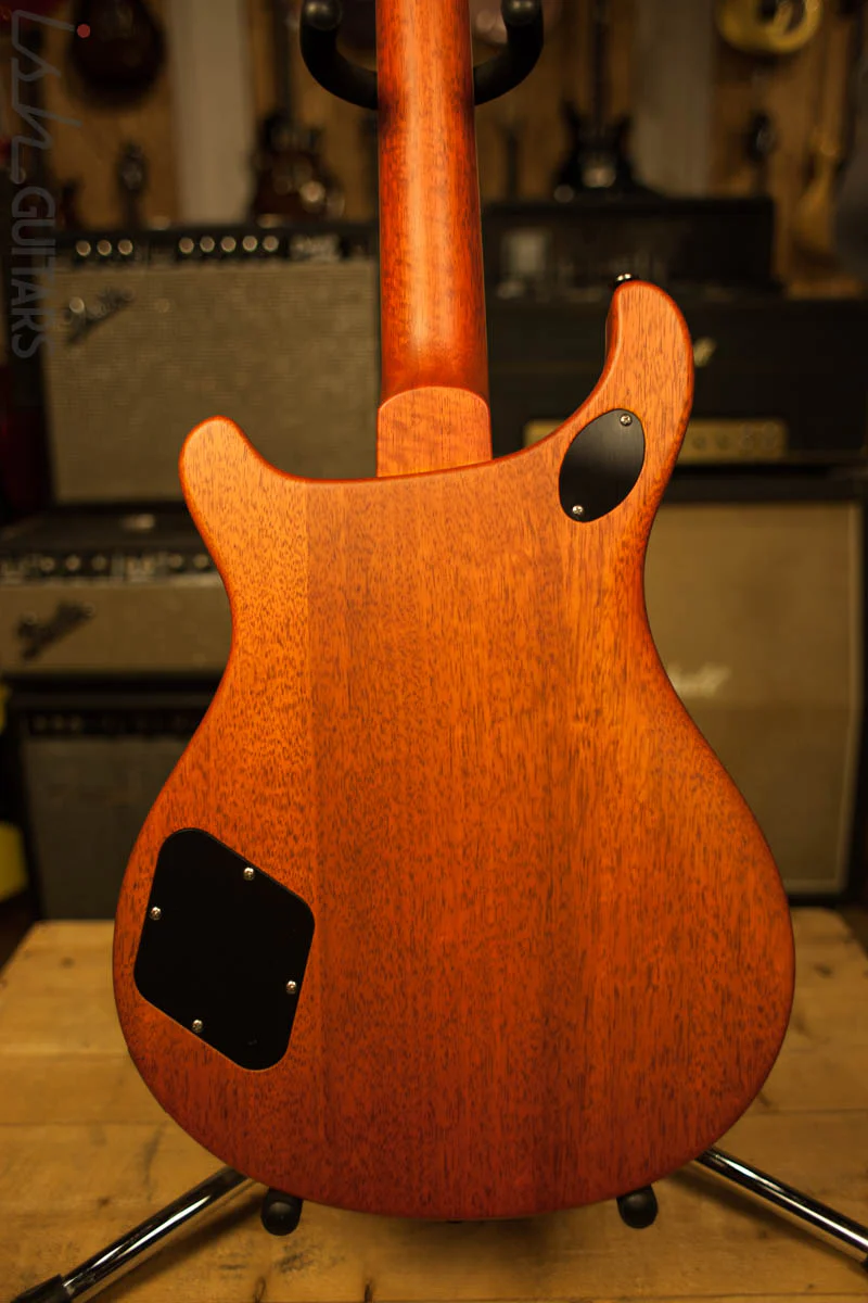 Paul Reed Smith PRS B-Stock McCarty 594 Semi-Hollow Wood Library Korina Neck Ebony Fretboard Korina Back Faded McCarty Sunburst Satin Finish - Image 8