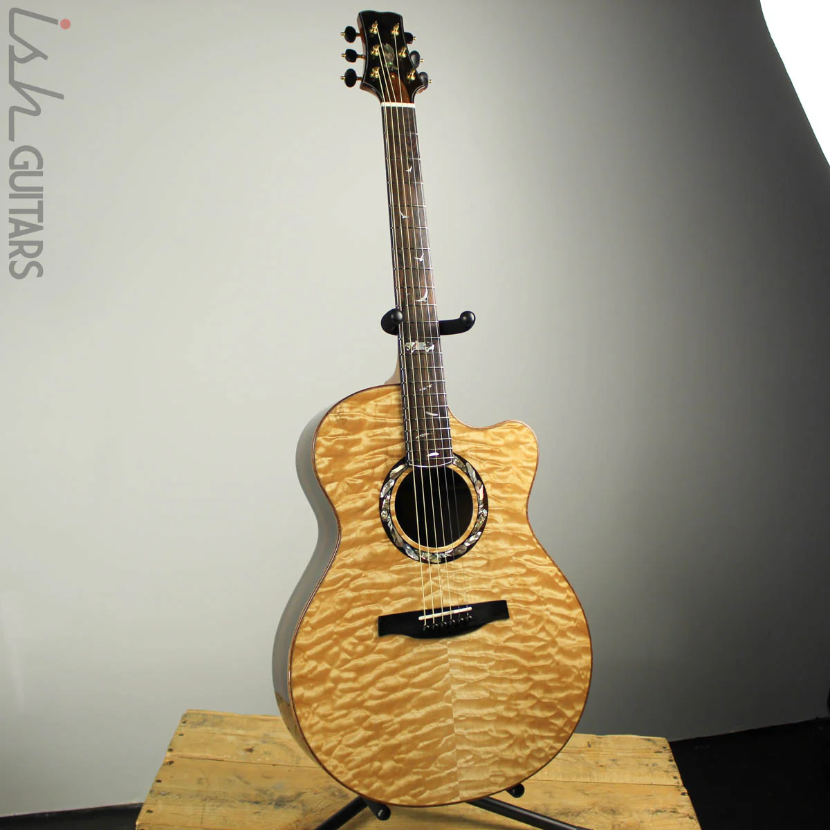 2019 Paul Reed Smith PRS Private Stock Angelus Acoustic Brazilian Rosewood - Image 2