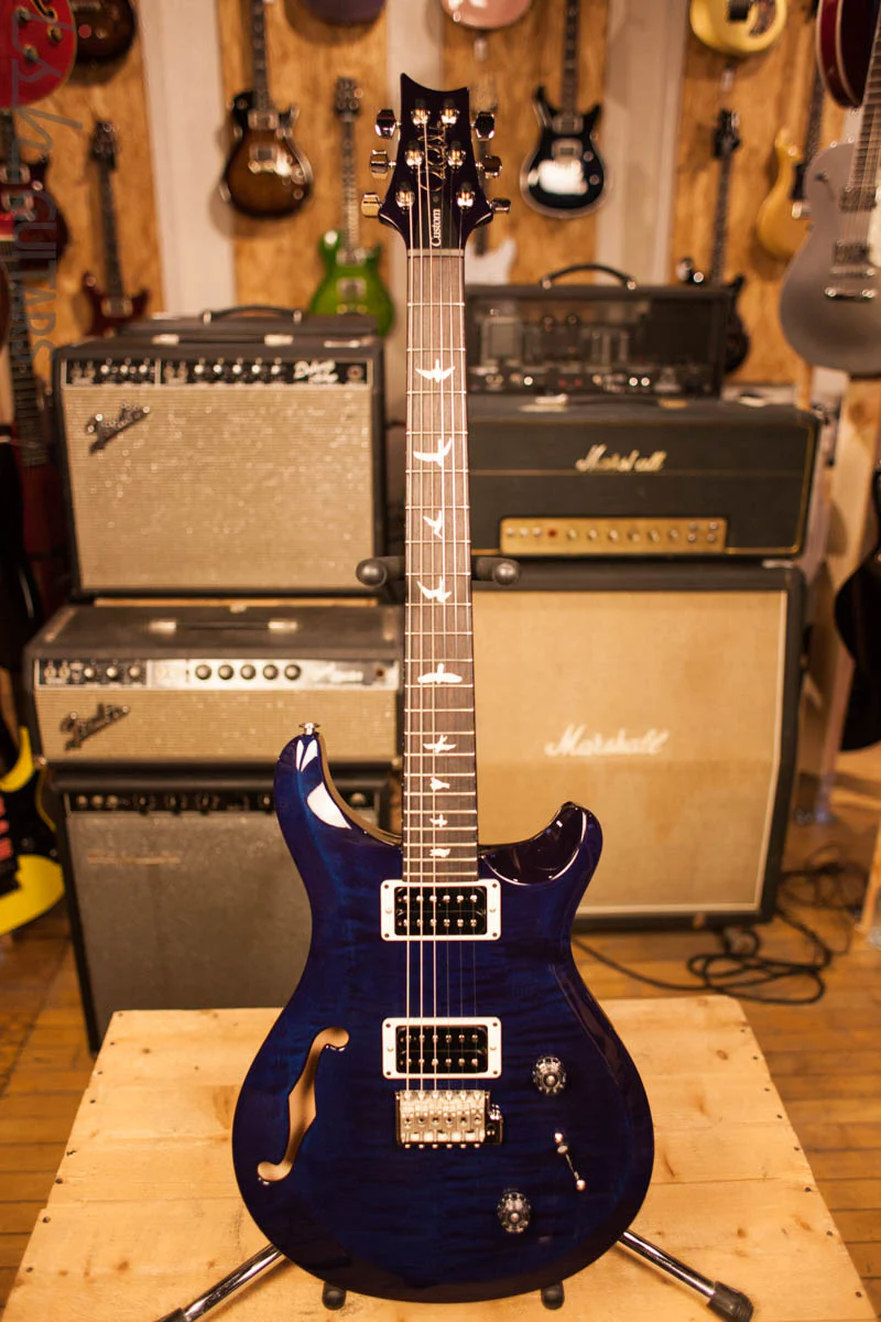 Paul Reed Smith PRS S2 Custom 22 Semi-Hollow Whale Blue - Image 2