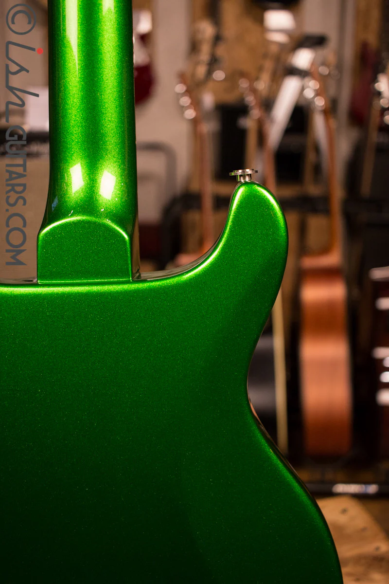 Paul Reed Smith S2 Mira Semi Hollow "Color of the Month" Jewel Lime Metallic - Image 9