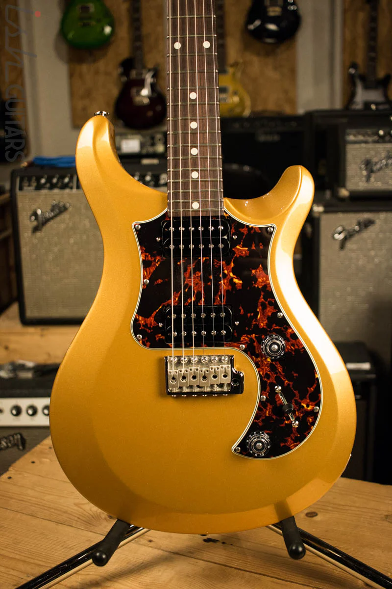2018 Paul Reed Smith S2 Standard 24 Custom Gold w/ Tortoise Shell Pickguard