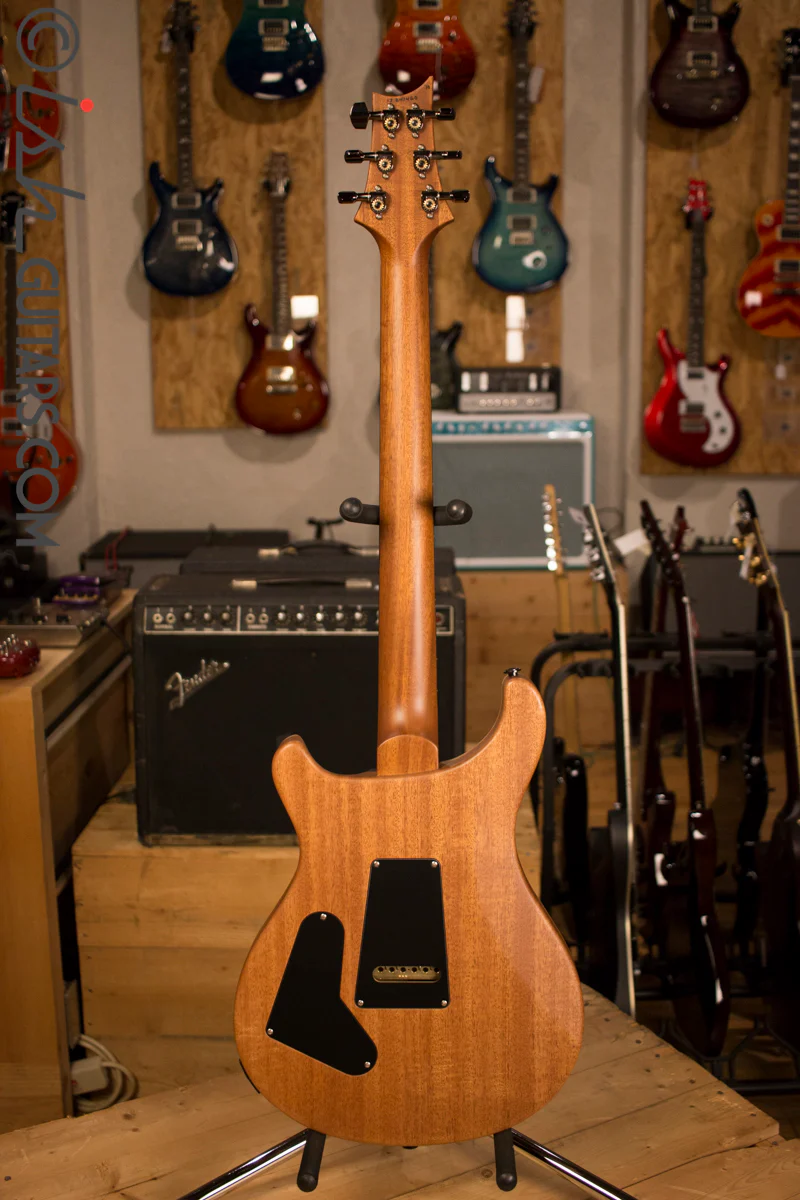 Paul Reed Smith PRS Custom 24 Semi-Hollow Wood Library Quilt Top Charcoal Burst - Image 9