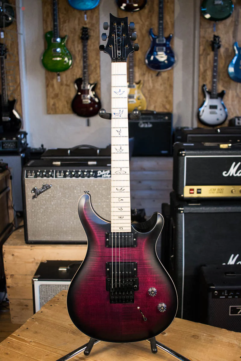 Paul Reed Smith PRS 2018 Dustie Waring "Floyd" CE24 Limited Edition Waring Burst Satin - Image 2