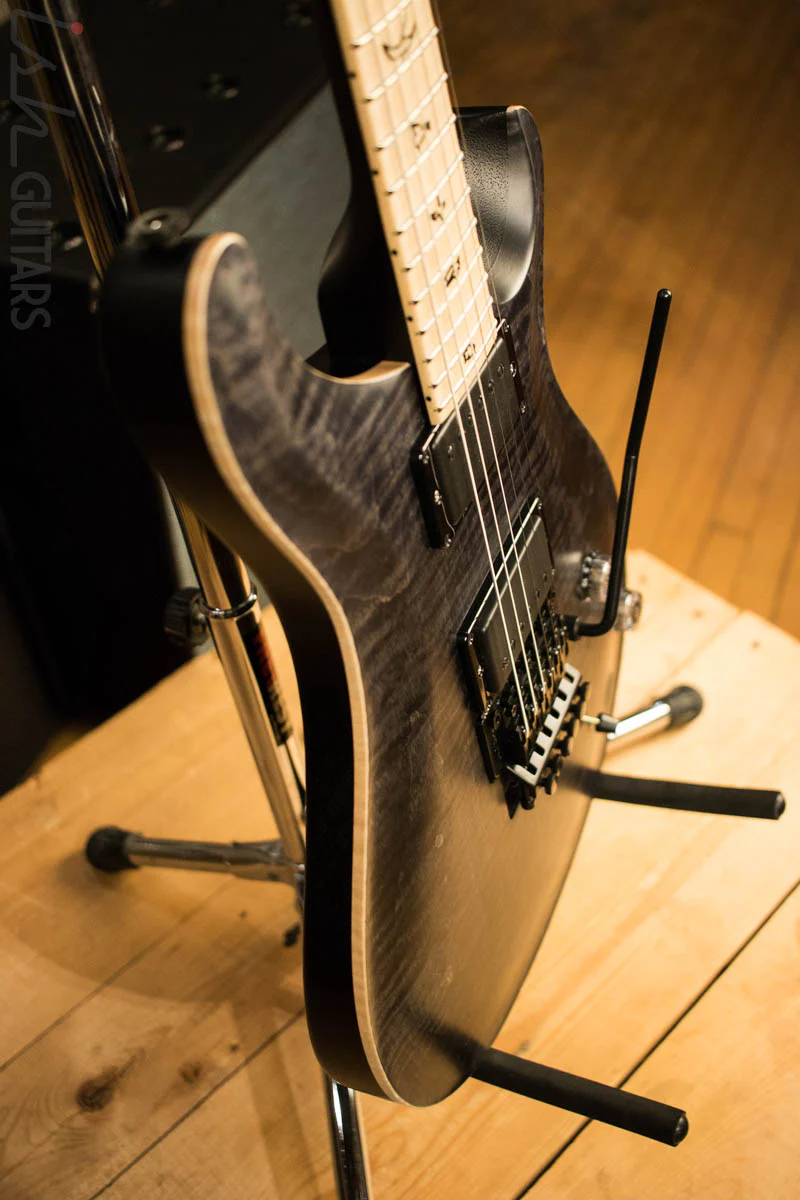 Paul Reed Smith PRS 2018 Dustie Waring "Floyd" CE24 Limited Edition Grey Black Satin B-stock - Image 6