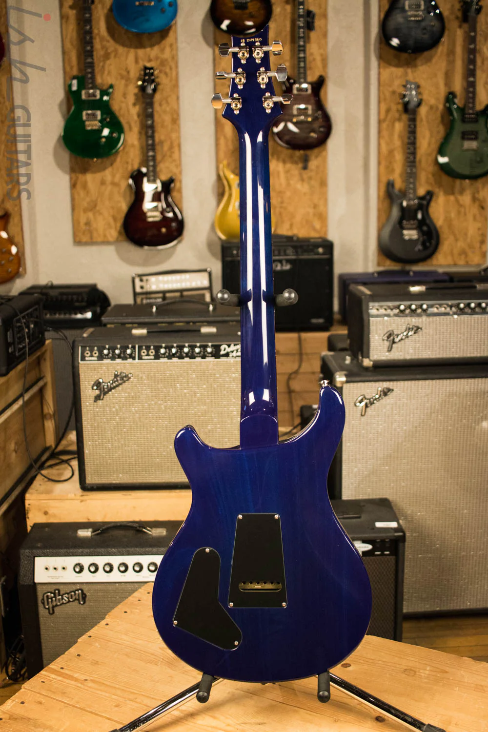 Paul Reed Smith PRS 408 Rare Custom Color Green Blue Burst Electric Guitar - Image 8