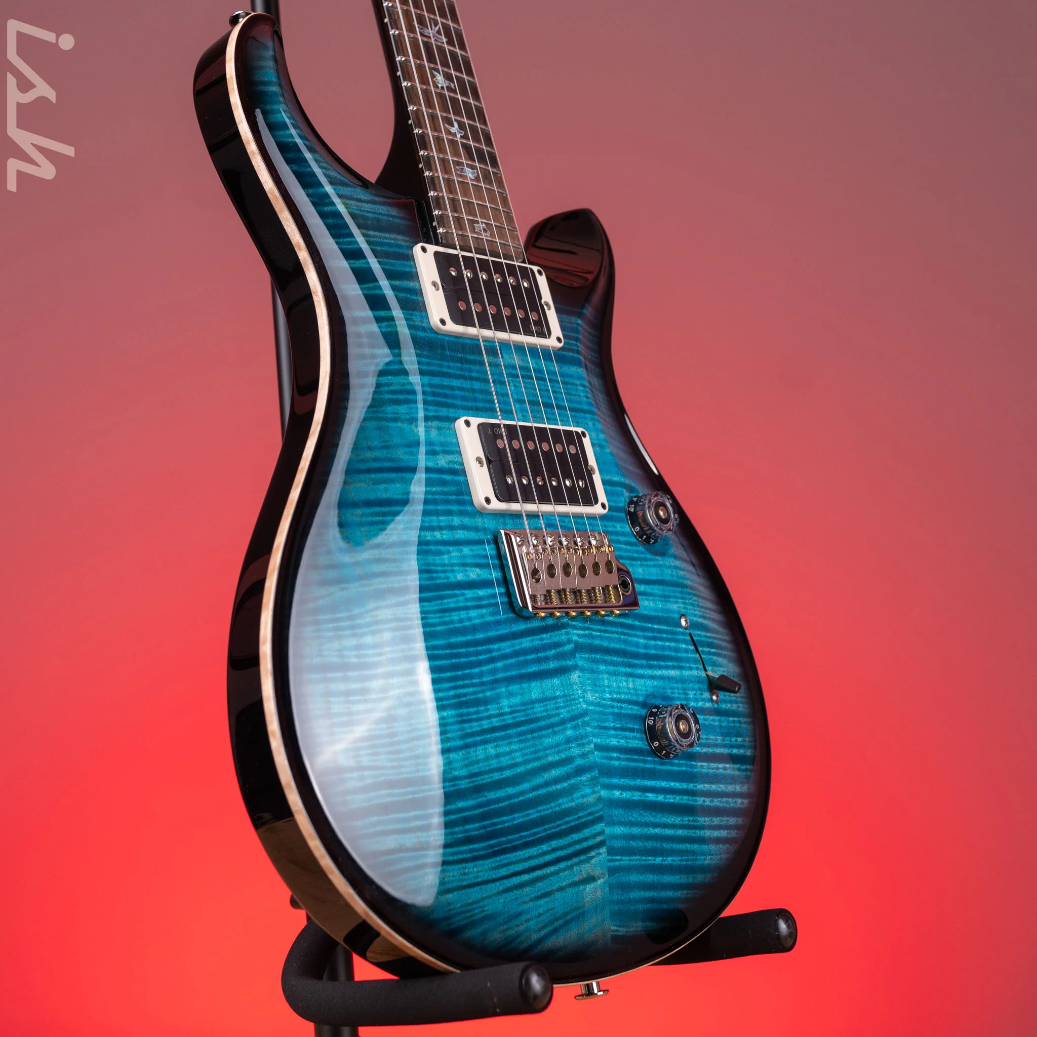 PRS 40th Anniversary Custom 24 Limited Edition Sub Zero Smokeburst Demo - Image 3